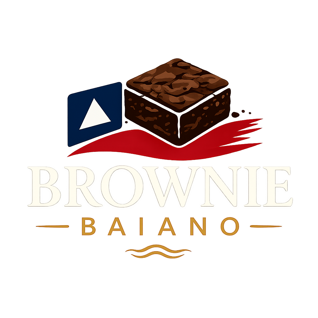 Logo Brownie Baiano, cliente da Omi Tecnologia